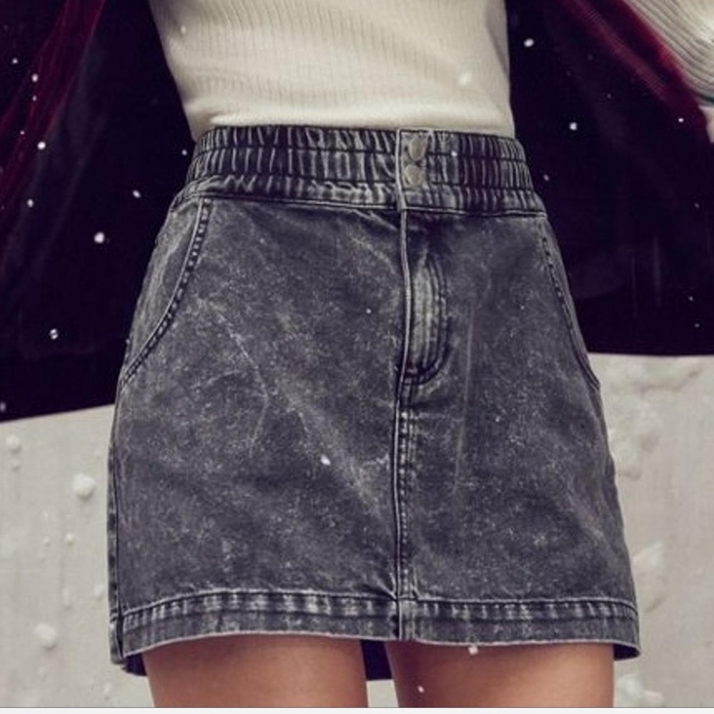BDG Gray Mini Skirt